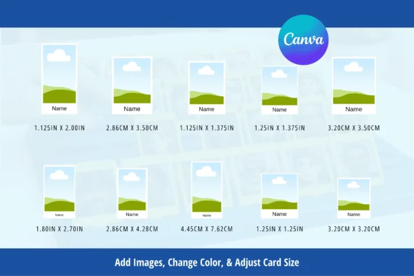 Guess who board game canva editable template - image 8