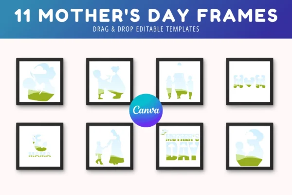 Mothers day photo frame canva editable pdf - image 7