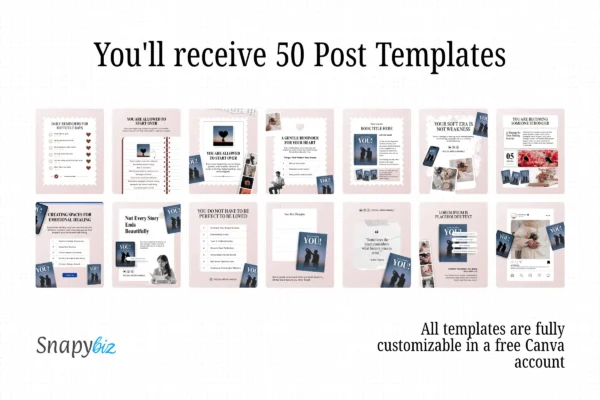 Romance Author Instagram Template Feature Images 3 Romance author canva instagram template - image 9