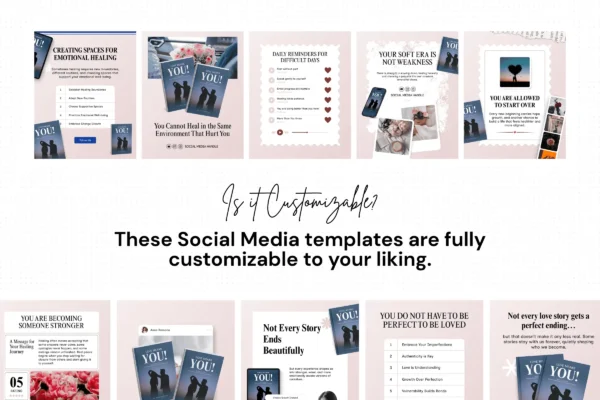 Romance Author Instagram Template Feature Images 6 Romance author canva instagram template - image 6