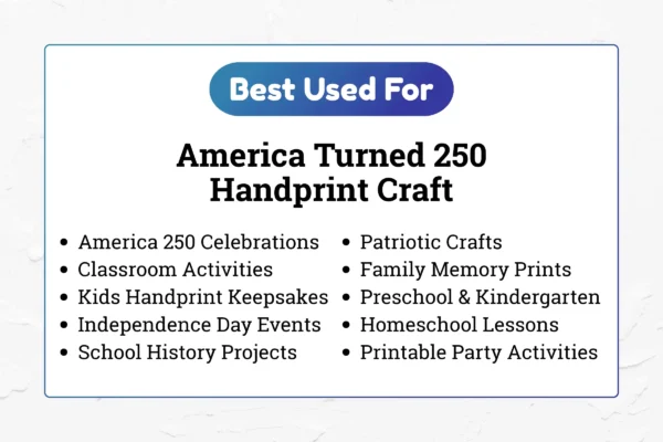 250Th Anniversary Usa Handprint Craft Feature Image 11 1 Free 250th anniversary usa handprint craft | canva template + pdf - image 3